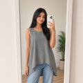 Checks Sleeveless Tunic (XXL)