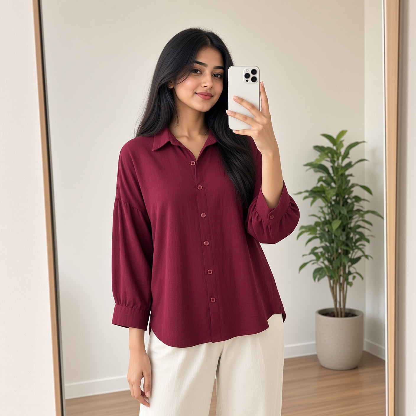 Maroon Shirt (XXL)