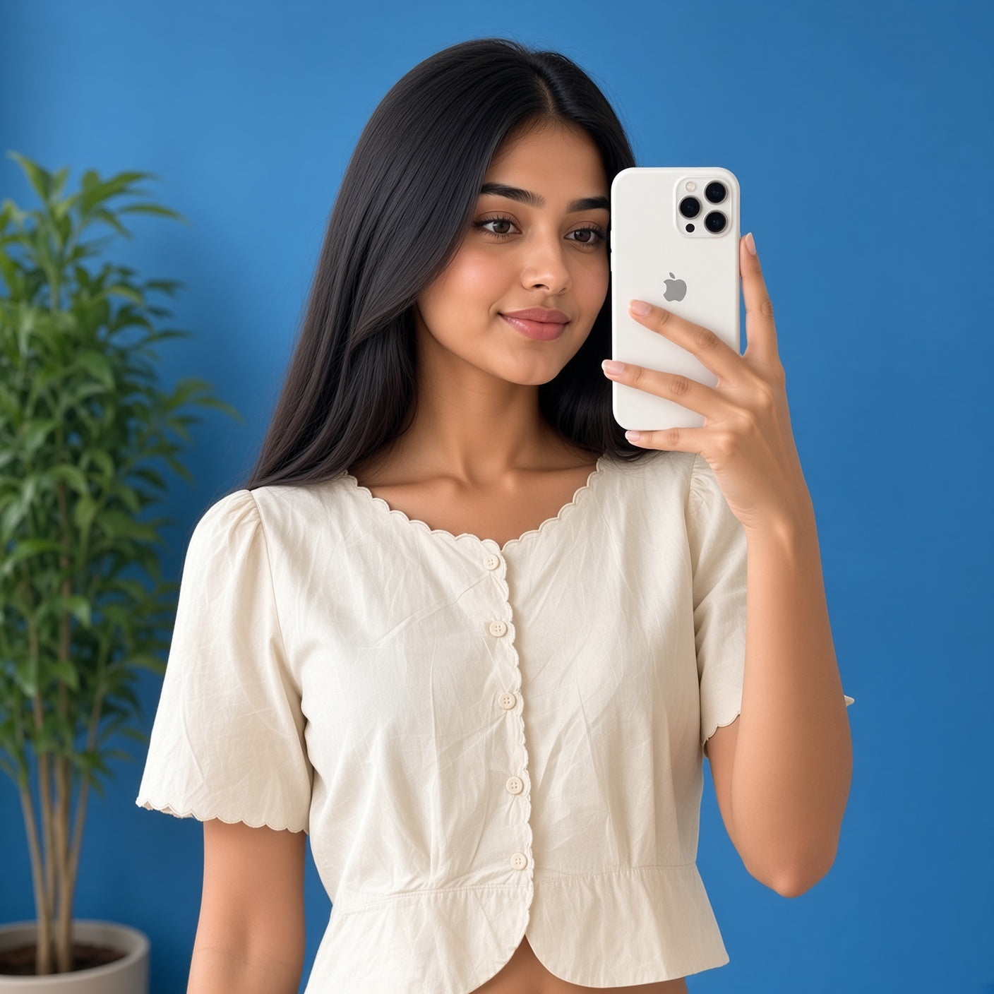 Butter Yellow Pure Cotton CROP TOP (S)