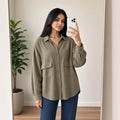 Olive Green Utility Shirt (XXL)